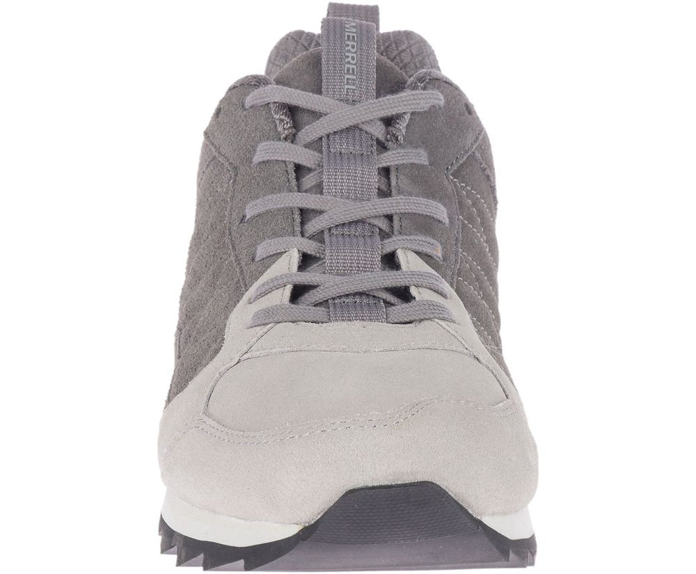 Merrell Sneakers Grey - Alpine Suede - Mens 90KLUGECT